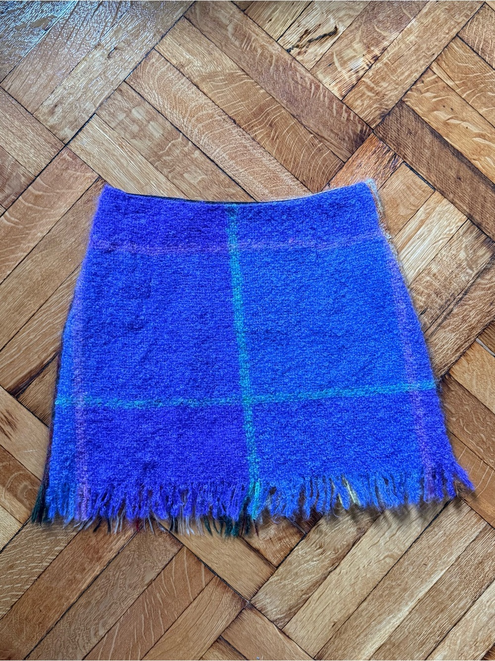 Rave Review Plaid Mini Skirt - Picture 2 of 3